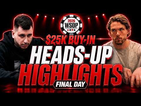 HIGHLIGHTS | $25,000 NLH Heads Up Championship | Final Day Thumbnail