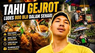 BAPAK INI SUDAH 14 TAHUN JUALAN TAHU GEJROT KELILING PAKAI MOTOR SEHARI LUDES 800 BIJI !