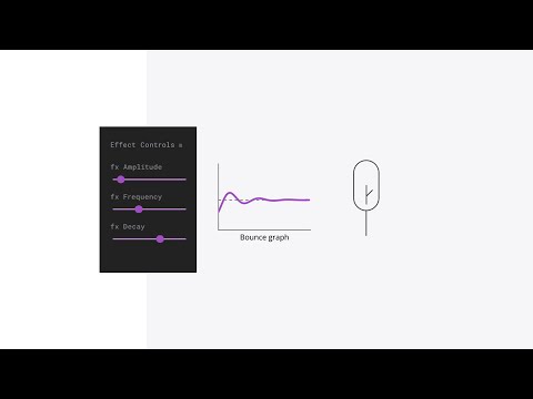 How to use the Bounce Expression in After Effects