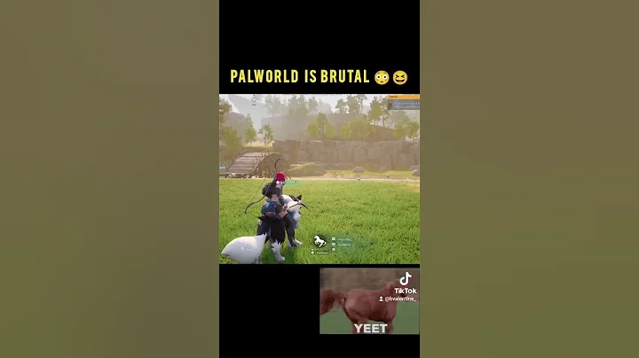 I was not expecting that 😆😆 #palworld #palworldgameplay