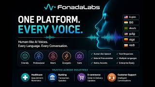 One Platform. Every Voice. | Multilingual AI Voice Demo by FonadaLabs