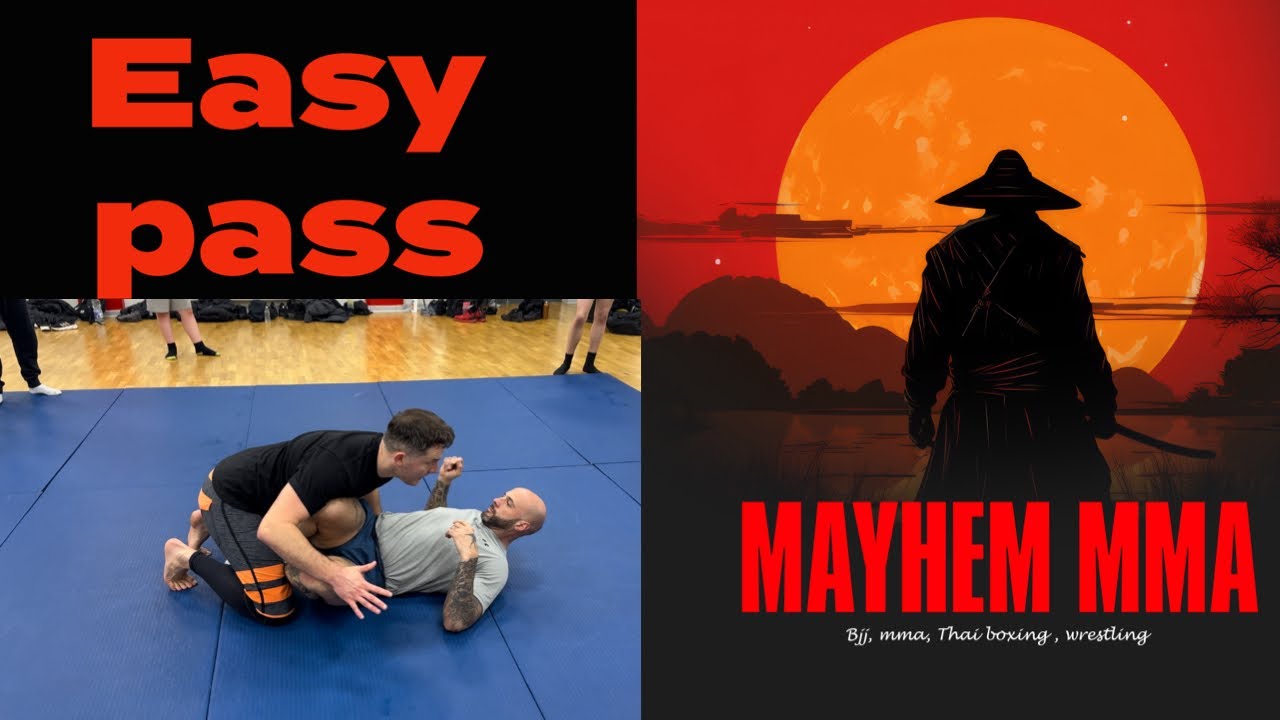 Destroy your opponents attacks with this pass from butterfly position