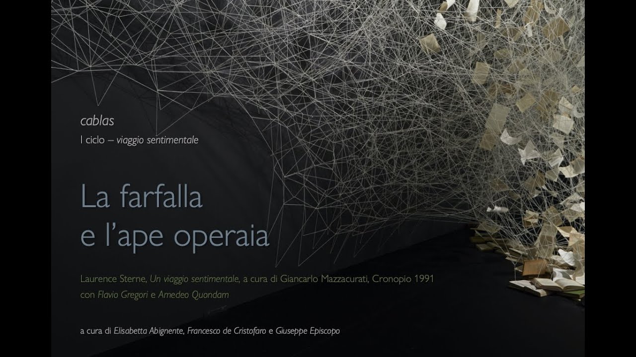 A 30 anni dalla pubblicazione di L. Sterne, Un viaggio sentimentale, a cura di Giancarlo Mazzacurati