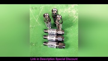 1PCS Mini Circuits BLK-18-S+0.01-18GHz SMA RF coaxial isolator DC BLOCK