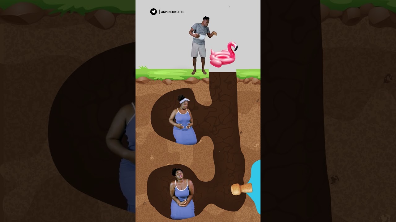 Two people, one hole situation, hilarious consequences 😂 #funny #relatable #shorts