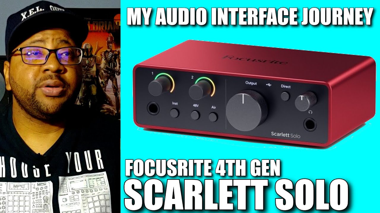 Focusrite Scarlett Solo 4th Gen USB Audio Interface