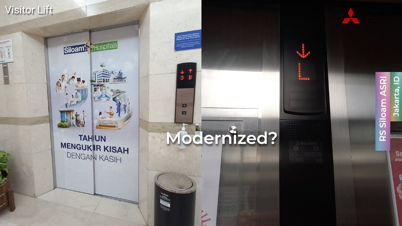 Mitsubishi Traction Elevators - RS Siloam ASRI Hospital, Jakarta, ID
