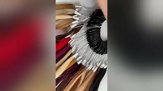 7 sets HARMONY Wholesale 45colors color chart hair color ring for salon and hair extens
