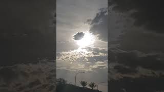 Cloudship Sighting Over The Sun