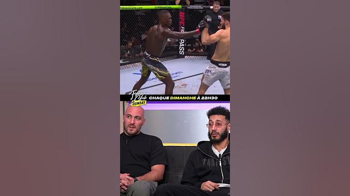 Décryptage du KO de Nassourdine Imavov dans le fighter club sunday !