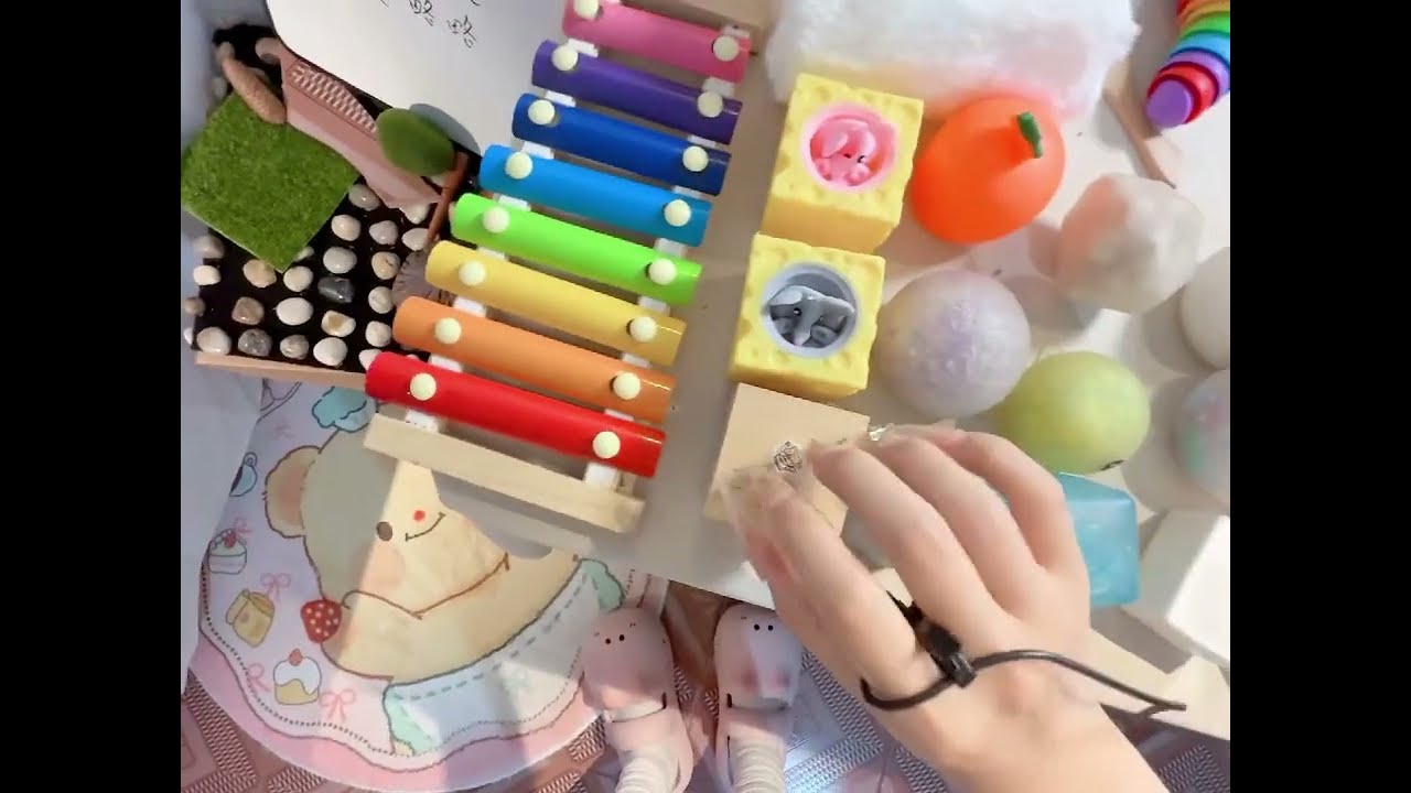 Slow Jewelry Box Tapping (Soft Metal) + Whispers – Bedroom ASMR