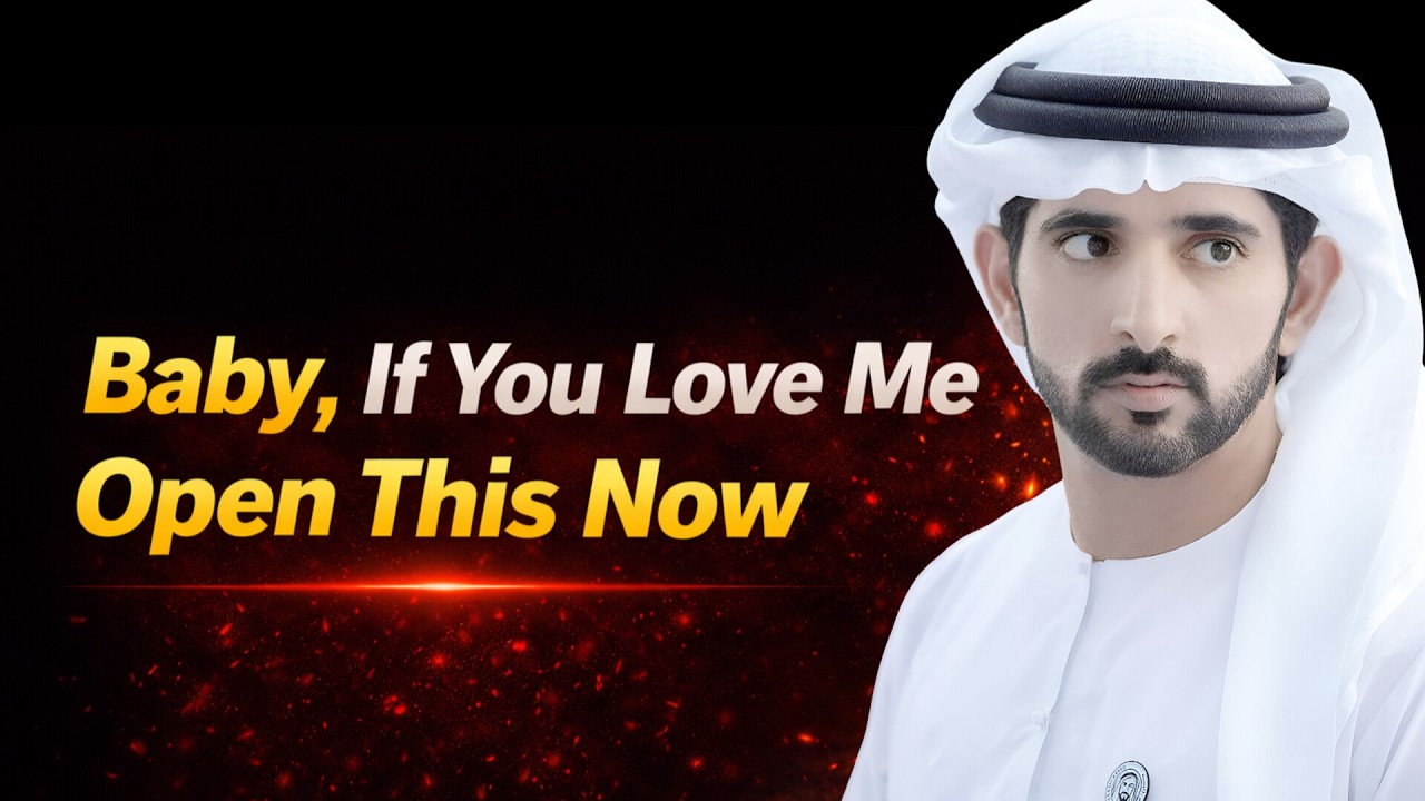 If Your Love Is Real, You Need To Open This Now | Sheikh Hamdan | Fazza Poems | Fazza