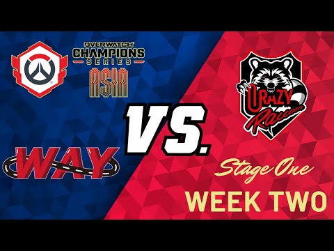 WAY vs Crazy Raccoon | OWCS Korea Stage 1