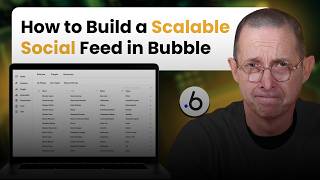 How to Build a Scalable Social Feed in Bubble (Database-First Approach)