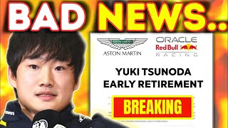 Terrible News For Yuki Tsunoda After Red Bull & Aston Martins Shocking Announcement
