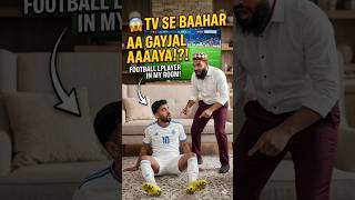 ​😱 TV se Bahar Nikal Aaya Football Khiladi! | Reality vs. TV gone wrong! ⚽