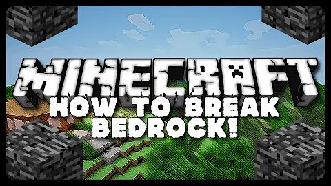 Minecraft: HOW TO BREAK BEDROCK! (MC Tutorial) | iJevin