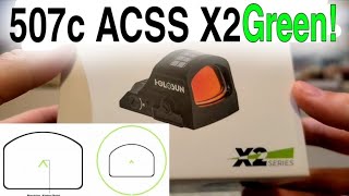 Best Pistol Optic!? Primary Arms Holosun 507c ACSS Vulcan Green Review