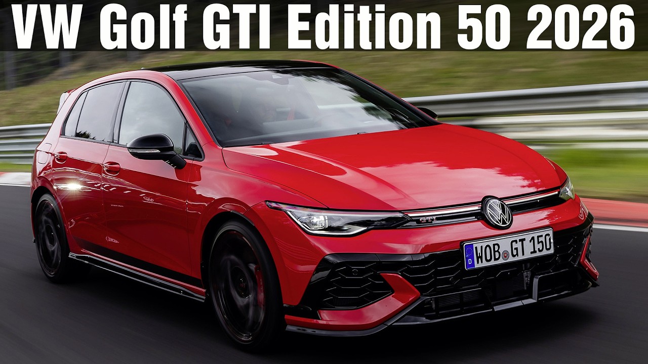 2026 Новый Volkswagen Golf GTI EDITION 50 - 325 лс и 420 Нм!