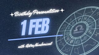 1 February  Zodiac Horoscope: Birthday Personality & Traits Revealed