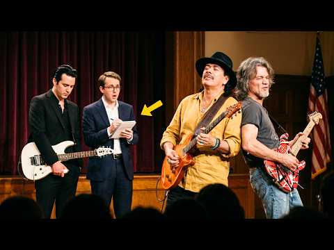 Teacher Said "Let Me Teach You Guitar" to Carlos Santana. Eddie Van Halen Heard Everything