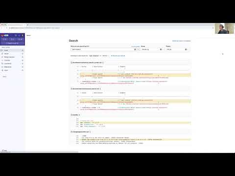 Advanced Search demo with new navigation UI