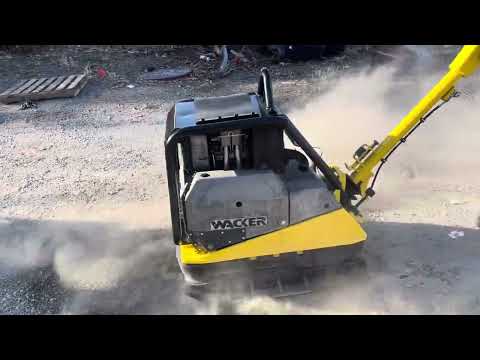 Wacker DPU-6055 Reversible Plate Compactor Hatz Diesel