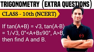 If tan (A+B) = root3, tan (A-B) = 1/root3, 0° is less than A+B≤90°, A is greater than B, then find A