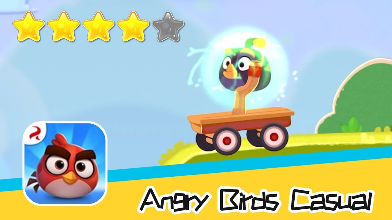 Angry Birds Casual Level 27-28 Walkthrough Sling birds to solve puzzles! Recommend index four stars