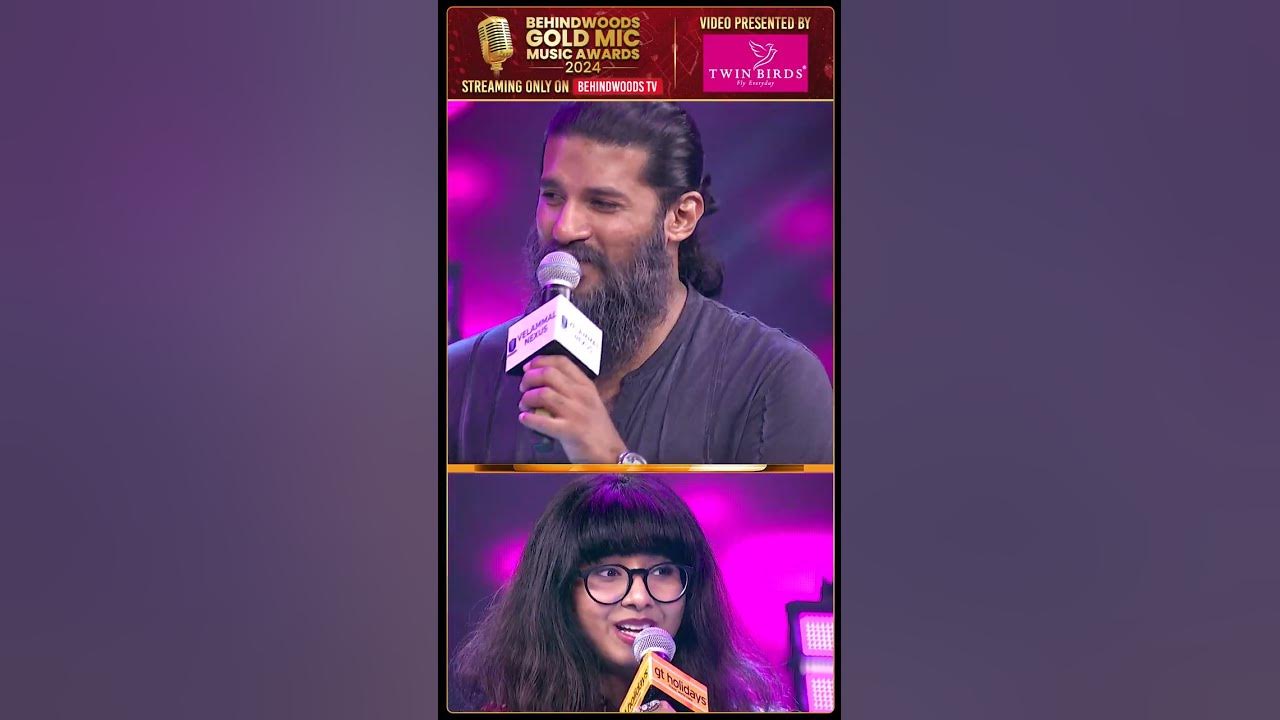 Shakthisree Gopalan & Vijay Yesudas  🤩  Audience-க்கு Audio Treat 🎶