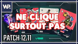LE PATCH 12.11 EST VIDE, NE CLIQUEZ PAS