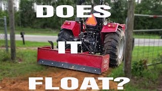 DIRT Driveway Repair Use a compact Tractor ๐