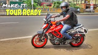 MAKE YOUR DUKE 390 TOUR READY - YouTube