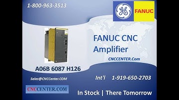 Fanuc CNC A06B 6087 H126 Power Supply Amplifier