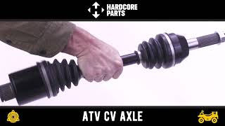 Hardcore Parts CV Axles - Built for your Ride