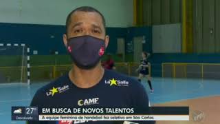 Reportagem da EPTV Sao Carlos com a Equipe H7 Esportes La Salle Sao Carlos sobre