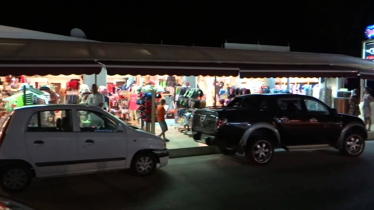 Родос. Ночной Ялиссос.