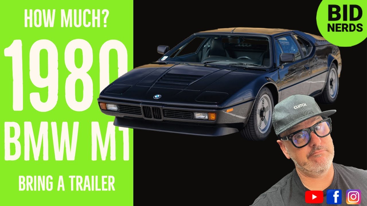 1980 BMW M1 on Bring A Trailer - YouTube