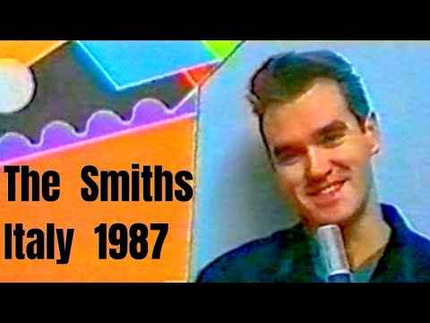 The Smiths - interviews in Italy 1987