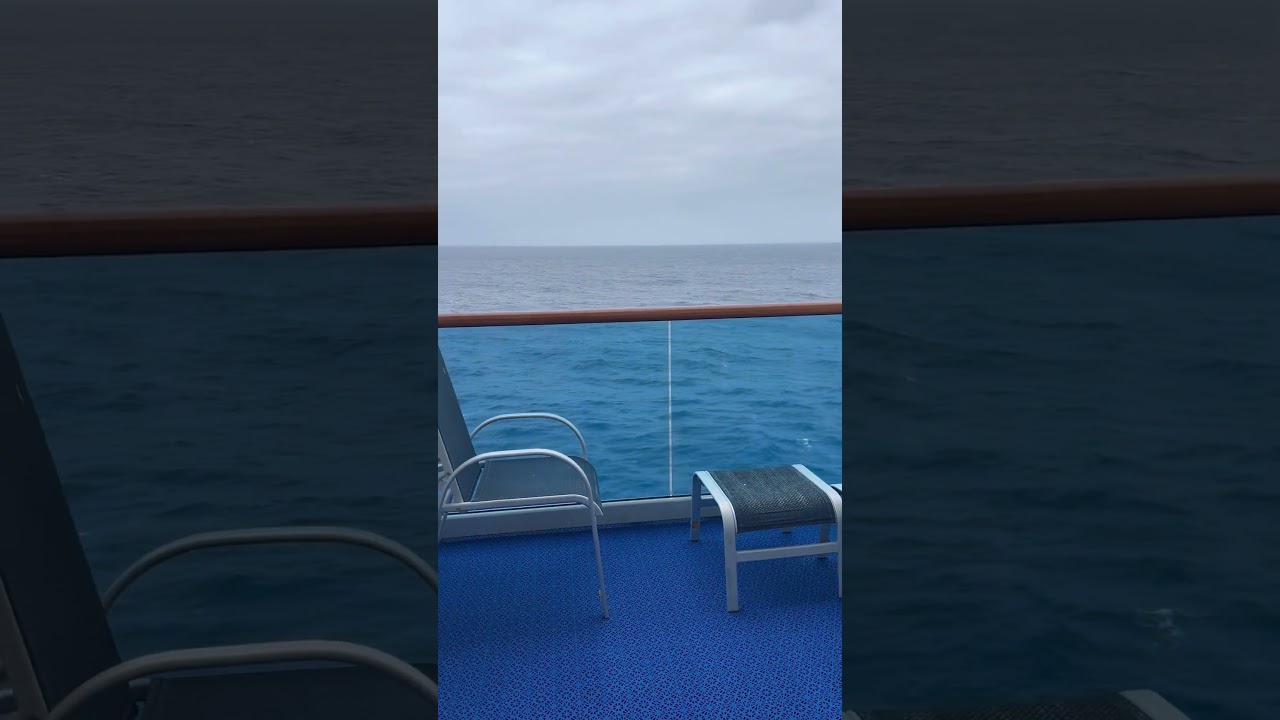 Carnival cruise Balcony view #travelandliving #australiadiaries #carnivalcruise