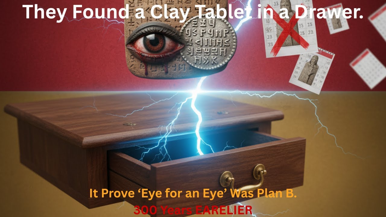 ‘EYE FOR AN EYE’ WAS PLAN B: THE FORGOTTEN CLAY TABLET THAT REWROTE ANCIENT LAW