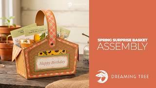 Celebrity SVG File - Spring Surprise Basket - Assembly Tutorial Wealth