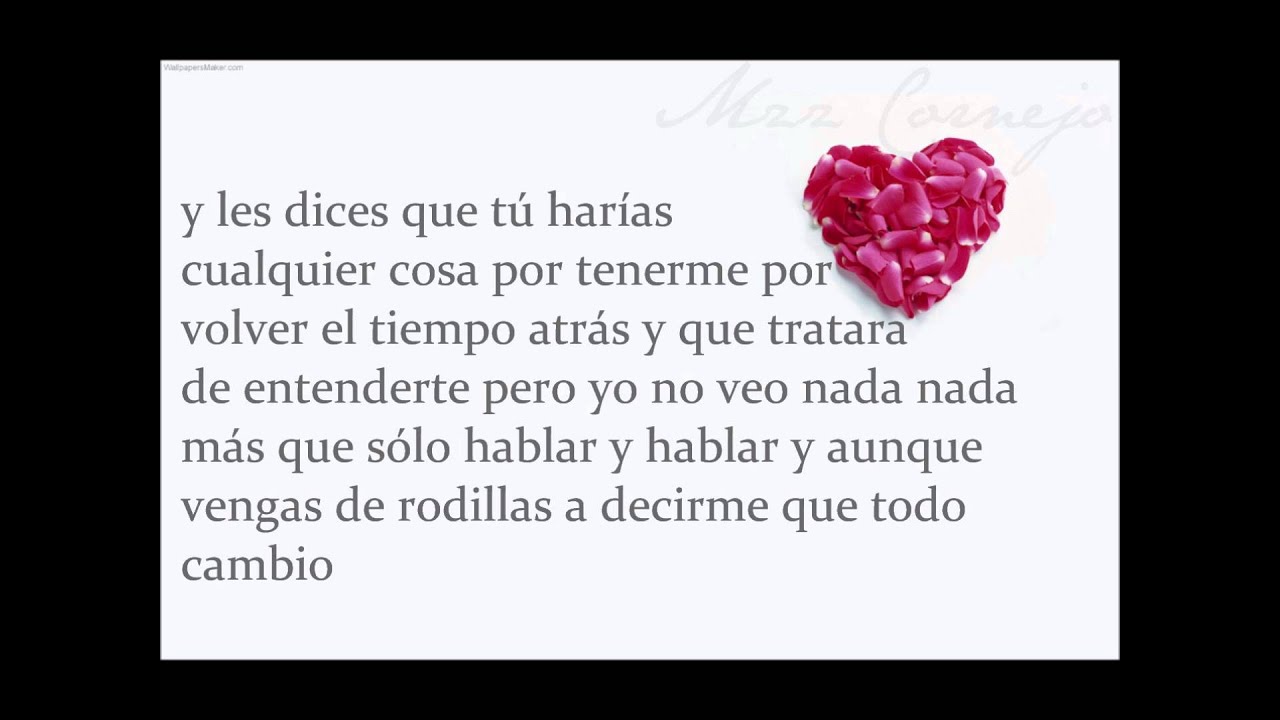 Tu Y Yo Maite Perroni Letra YouTube Tu Y Yo Maite Perroni Letra YouTube