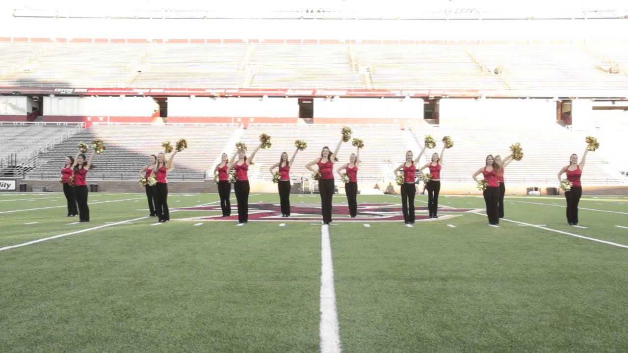 Bc Golden Eagles Dance Team Performs For Boston Youtube