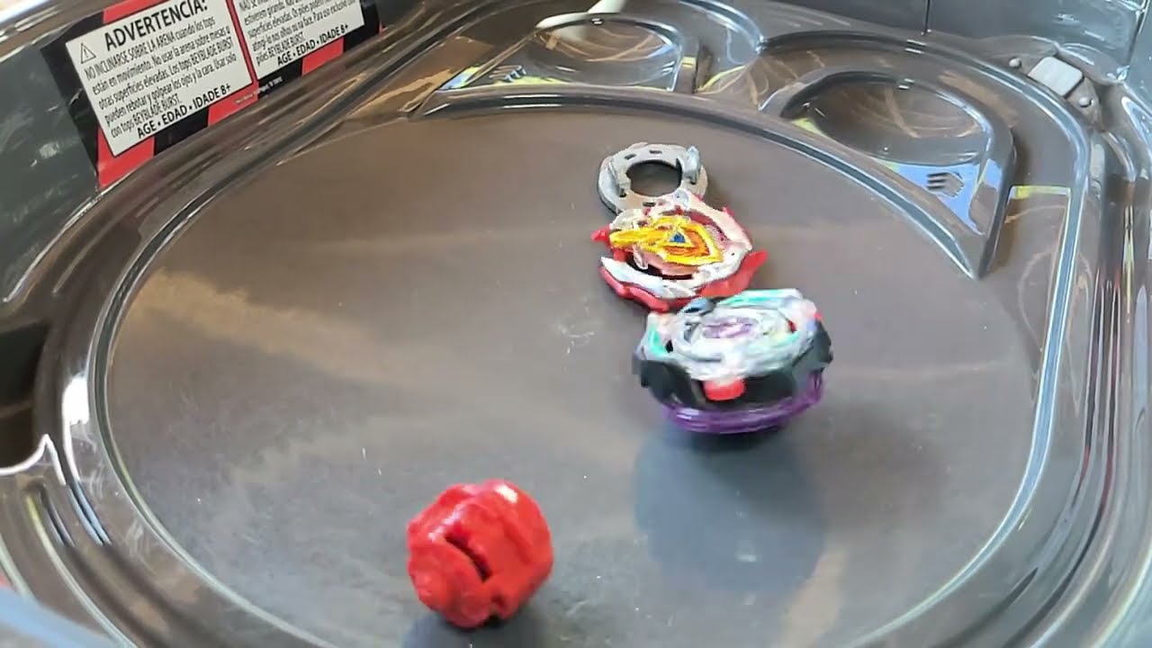 Beyblades in Slow motion