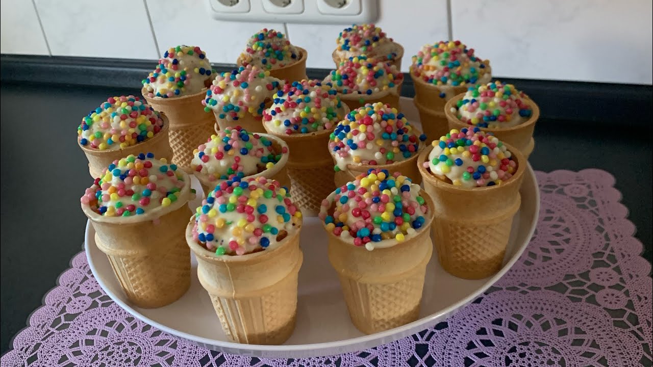 Muffin / muffins in der Waffel/ Kinder Geburtstag/ Einschulung Rezept