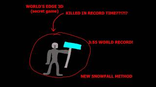NEW WORLD RECORD TIME AFTER 2 YEARS! | World's Edge 3D ANY% SPEEDRUN | 3:55 | Secret Game...