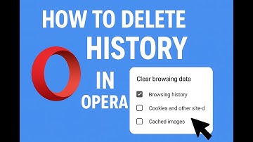 How to Delete History in Opera App | Clear Browsing Data Fast