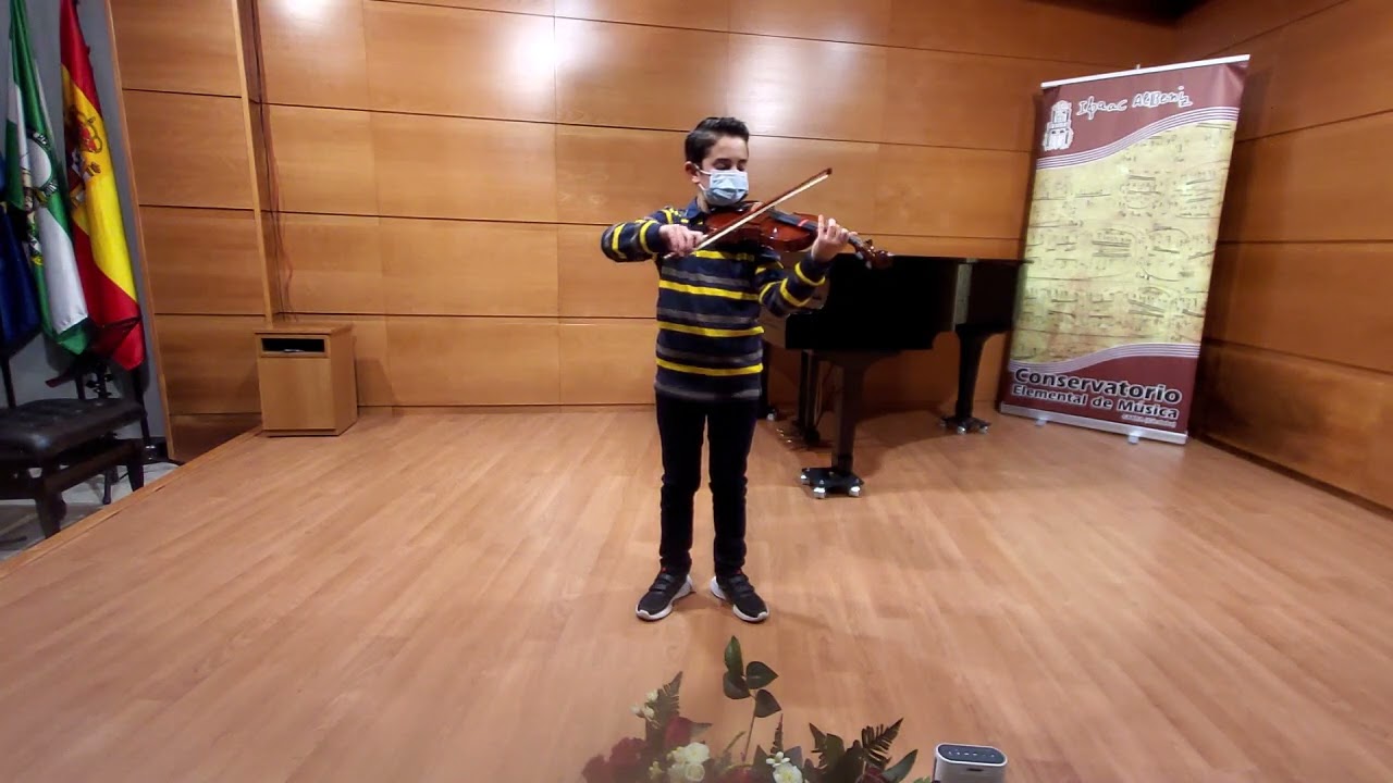 Alfonso Luis Pestana Verguillos (Violín) 2º CURSO - Allegretto (Suzuki).