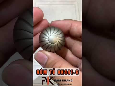 Núm Cửa Tủ Cao Cấp Màu Ghi NK441-G